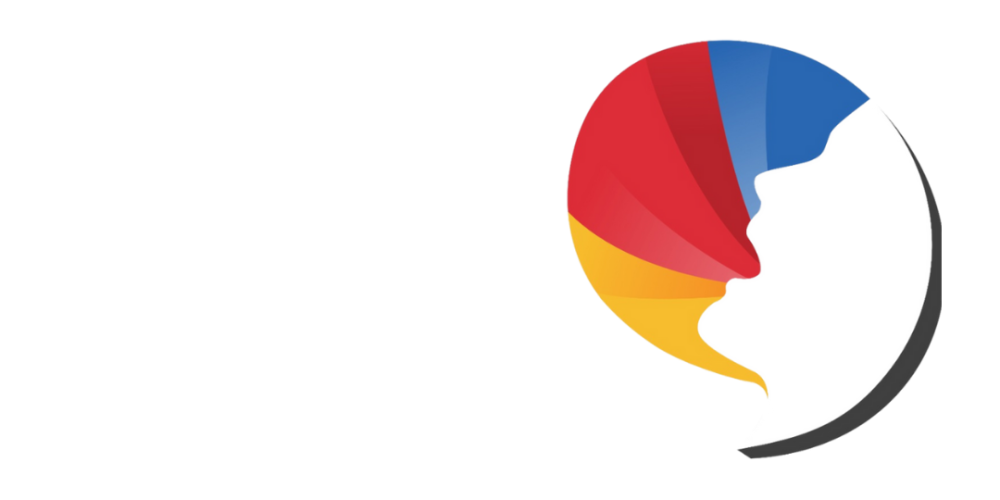 Cacs linguas - logo branca